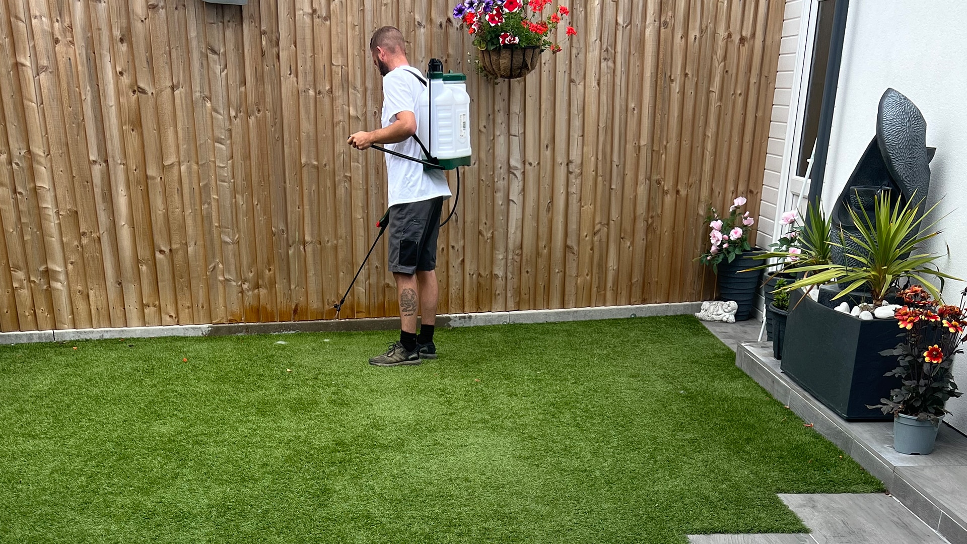 Artificial grass maintenance Romsey